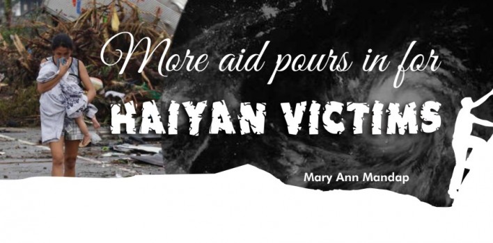 More aid pours in for Haiyan victims by Mary-Ann Mandap