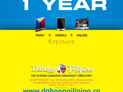 DAHONG PILIPINO – The Filipino Canadian Community Directory