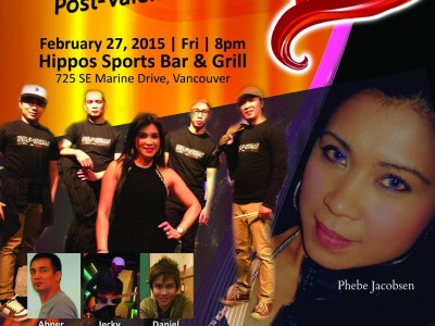 PBJ BAND "What About Love" Post Valentine Show Feb. 27 @ Hippos