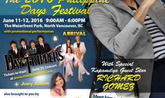 Philippine Days Festival June 11-12 at Waterfront Park, North Vancouver