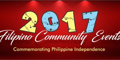 2017 Filipino Community Events Schedule