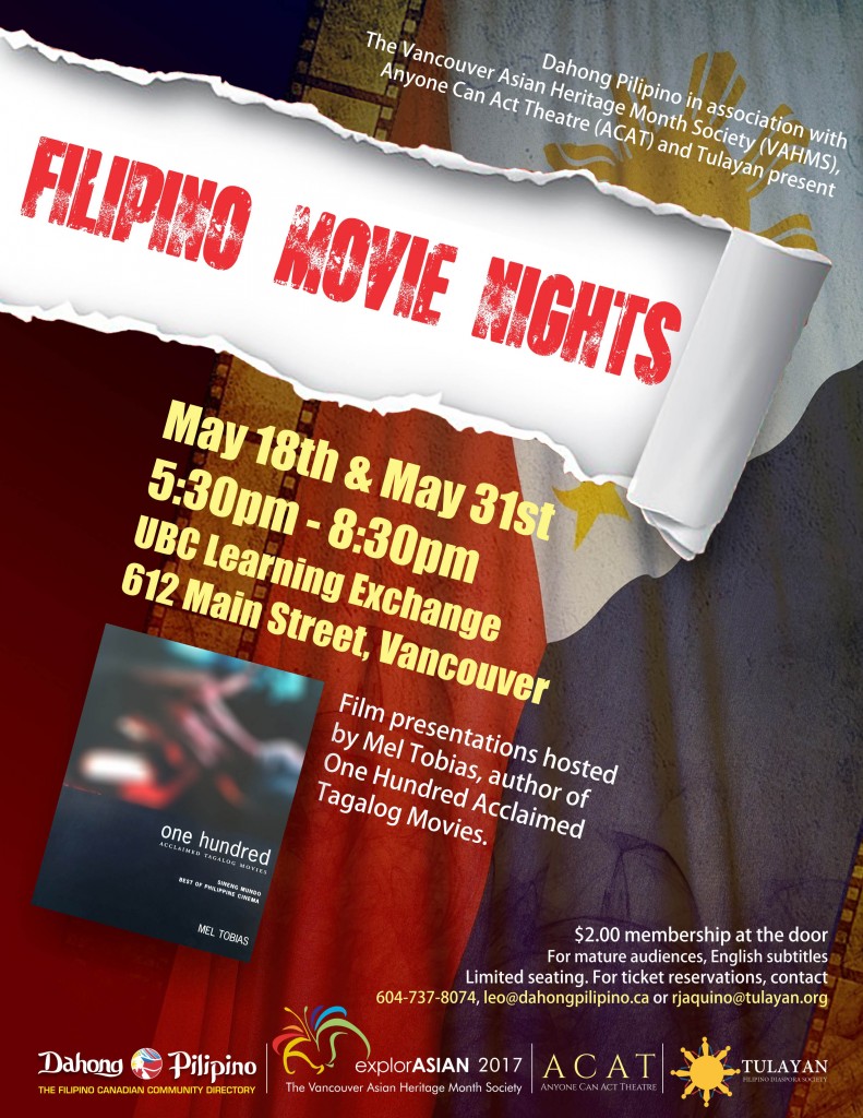 Filipino Movie Nights poster