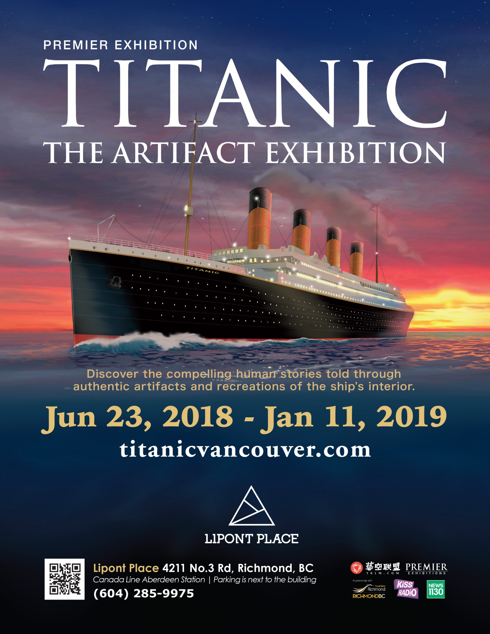 Titanic: The Artifact Exhibition at Lipont Place, Richmond | News