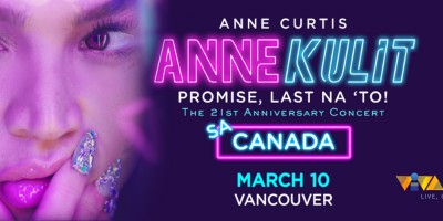 ANNE CURTIS in Vancouver Mar 10, 2019 @ The Orpheum