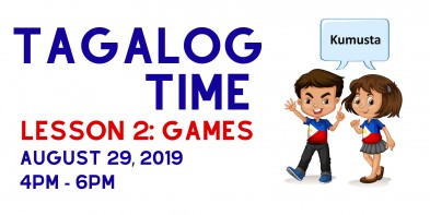 TAGALOG TIME 2 at VPL: Filipino Language Series