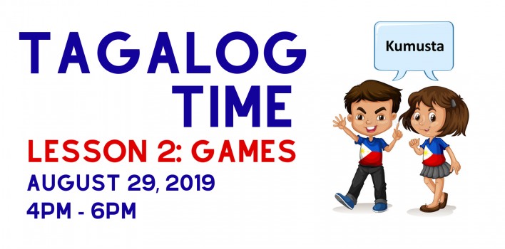TAGALOG TIME 2 at VPL: Filipino Language Series