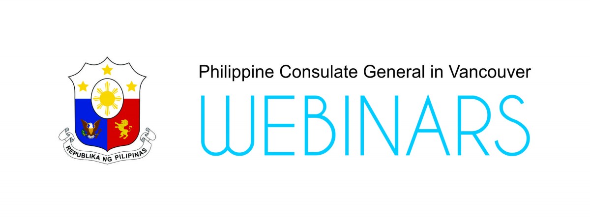 Philippine Consulate General in Vancouver’s webinars on MSP, Covid-19 Vaccine and Retail Treasury Bonds