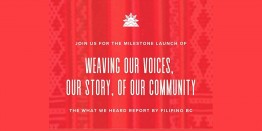 Filipino BC presents milestone report regarding the Filipino community and cultural centre in Vancouver