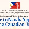 A Salute to Newly Appointed Filipino Canadian Judges